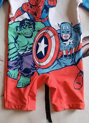 Сонцезахисний купальник primark marvel  3-6 міс. 2