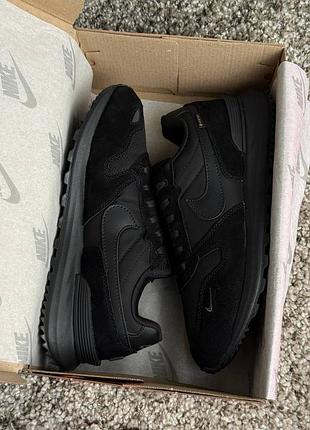 Nike phoenix waffle gtx all black 3