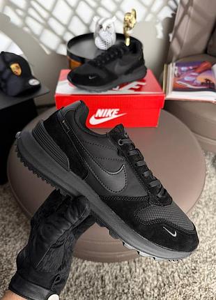 Nike phoenix waffle gtx all black 4