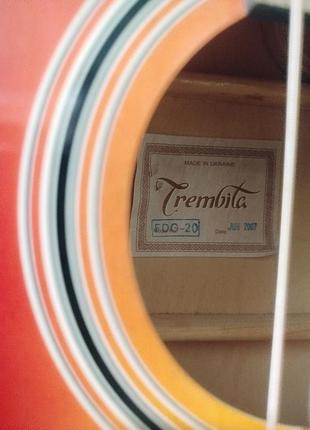 Акустическая гитара trembita fdg-20 + чехол в комплекте! 5