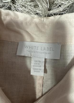Лляна блуза white label 2