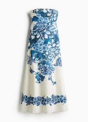 H&m, плаття, льон, сукня, великого розміру, платье,