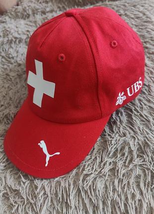 Оригинальная кепка puma switzerland sfv (швейцария)