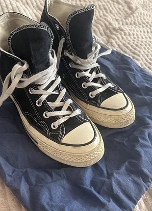 Кеди унісекс converse chuck 70 high top 162050c, чорні
