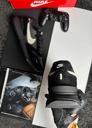 Nike phoenix waffle gtx black grey beige 2