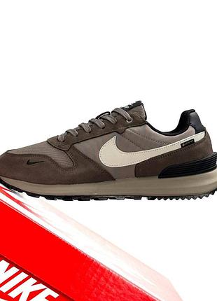 Nike phoenix waffle gtx brown beige black 4
