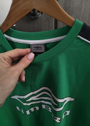 Футболка чоловіча umbro зелена 2