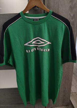 Футболка чоловіча umbro зелена 4