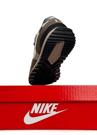 Nike phoenix waffle gtx brown beige black 3