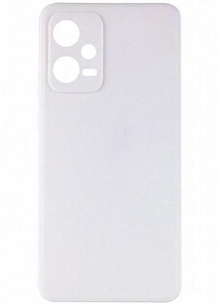 Силиконовый чехол candy full camera для xiaomi poco x5 5g / note 12 5g белый / white