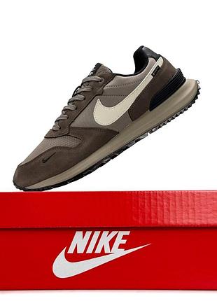 Nike phoenix waffle gtx brown beige black 2