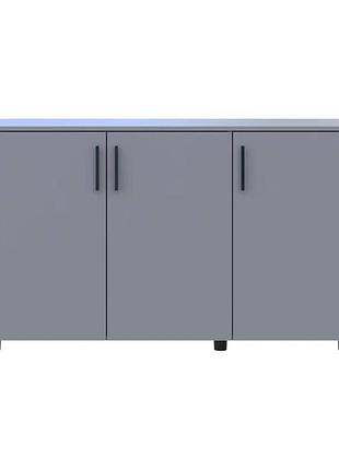 Комод doros торн сірий дсп 135х51.6х80 ( ) 5