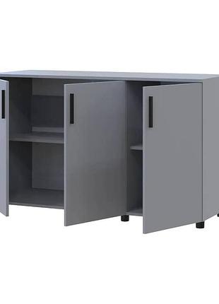 Комод doros торн сірий дсп 135х51.6х80 ( ) 6