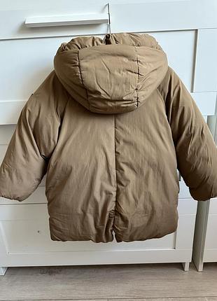 Куртка дитяча zara коричнева 5