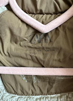Куртка дитяча zara коричнева 7
