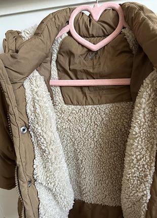 Куртка дитяча zara коричнева 6