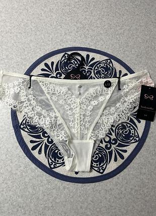 Трусики жіночі hunkemöller мереживні білі розмір l