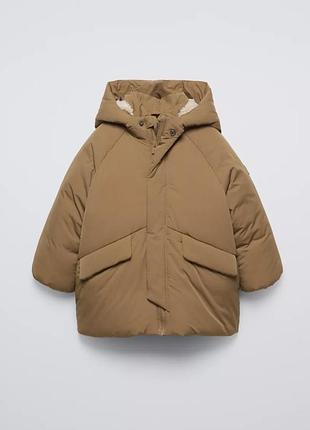 Куртка дитяча zara коричнева