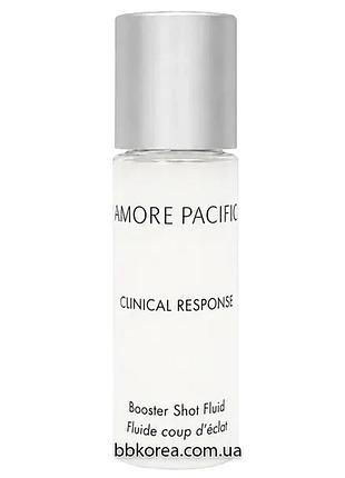 Миниатюра флюида с инновационным антивозрастным действием пробник amore pacific clinical response booster shot fluid