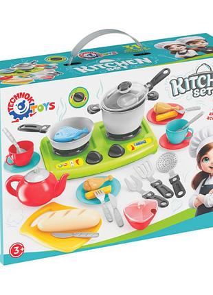 Детский игровой набор "кухня" 3366txk 31 аксессуар, коробка