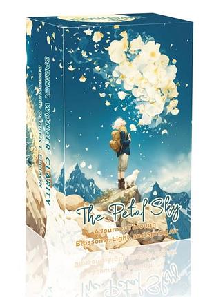 Новинка! карты таро лепестковое небо the petal sky tarot премиум качество, твердая коробка