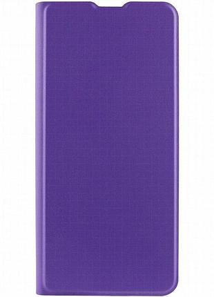 Кожаный чехол-книжка getman elegant (pu) для samsung galaxy a15 4g/5g / m15 5g фиолетовый