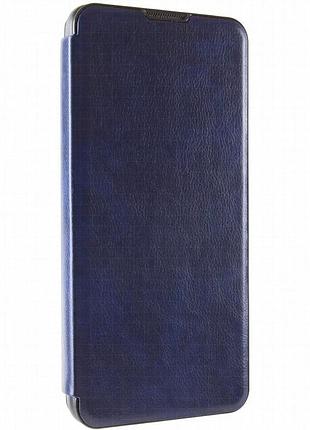 Кожаный чехол-книжка belora для tecno spark go 1 (kl4) midnight blue