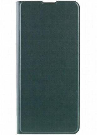 Кожаный чехол-книжка getman elegant (pu) для samsung galaxy a54 5g зеленый