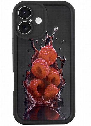 Tpu чехол prestige для apple iphone 16 (6.1") raspberry