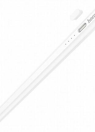Стилус hoco gm114 smart active pad dedicated capacitive pen for ipad white 2