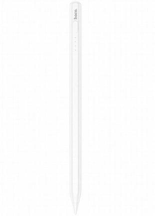 Стилус hoco gm114 smart active pad dedicated capacitive pen for ipad white 3