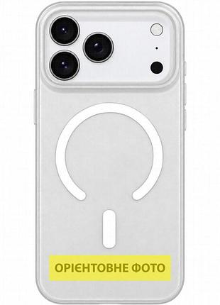 Чехол pc matte color with magnetic fit для apple iphone 17 air (6.5") white