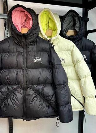 Пуховик чоловічий stussy 3