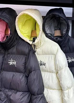 Пуховик чоловічий stussy 4