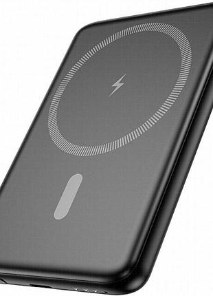 Портативное зу power bank hoco j140a tony ultra-thin pd20w с бзу 5000 mah black