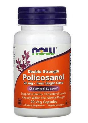 Now double strength policosanol 20 mg 90 капс