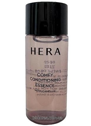 Новинка hera - антивозрастная успокаивающая эссенция пробник hera comfy conditioning essence