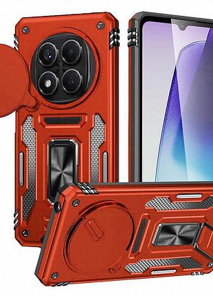 Ударопрочный чехол camshield army ring для xiaomi redmi note 15 pro 5g красный / red