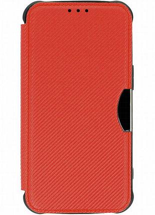 Кожаный чехол-книжка getman razor (pu) для samsung galaxy a36 5g / a56 5g red