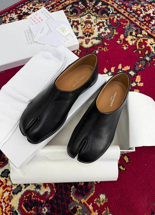 Женские туфли балетки лоферы таби ботинки maison margiela