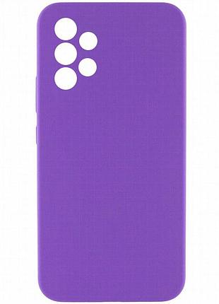 Чехол silicone cover lakshmi full camera (aaa) для samsung galaxy a33 5g фиолетовый / amethyst