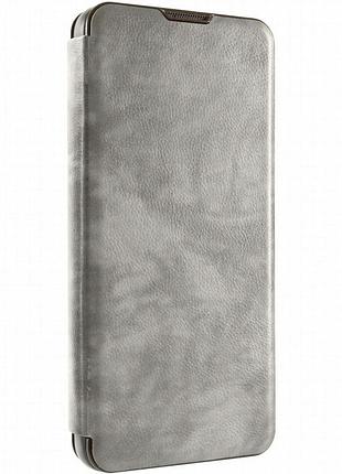 Кожаный чехол-книжка belora для samsung galaxy a27 gray