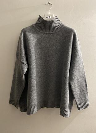 Max mara 🩶 релакс светр сірий м/л 9