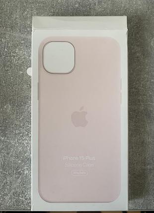 Чохол apple для iphone 15 plus рожевий