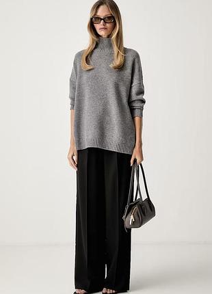 Max mara 🩶 релакс светр сірий м/л