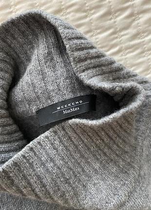 Max mara 🩶 релакс светр сірий м/л 2