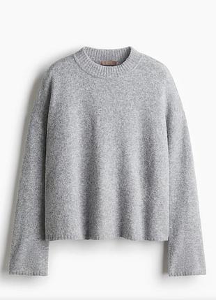 Светр жіночий h&m оверсайз сірий