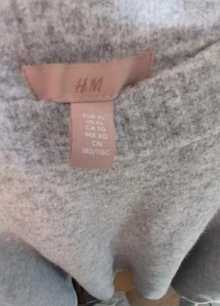 Светр жіночий h&m оверсайз сірий 4