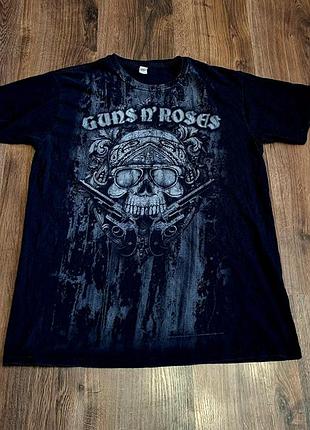 Чоловіча унікальна футболка мерч guns n' roses оригінал