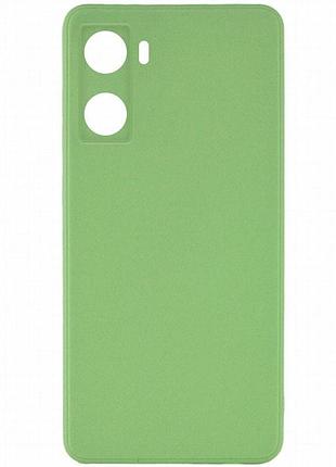 Силиконовый чехол candy full camera для oppo a57s / a77s фисташковый